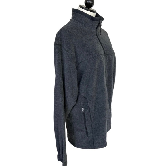 Columbia Field Gear Men's Charcoal Gray Fleece Full Zip Size Large - Picture 3 of 13